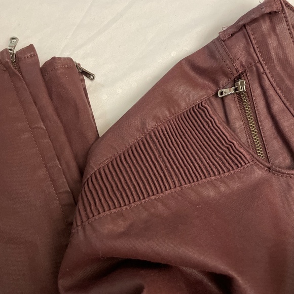 Zara Maroon Pants - Picture 6 of 6